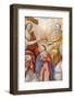 The Crowning of Mary, Our Lady of the Assumption church, Cordon, France-Godong-Framed Photographic Print