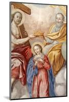 The Crowning of Mary, Our Lady of the Assumption church, Cordon, France-Godong-Mounted Photographic Print