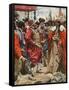 The Crowning of Powhatan-Arthur C. Michael-Framed Stretched Canvas