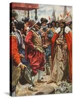 The Crowning of Powhatan-Arthur C. Michael-Stretched Canvas