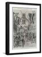 The Crowning of the Queen of Holland-Melton Prior-Framed Giclee Print