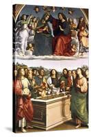 The Crowning of the Virgin (Oddi Alta), 1502-1503-Raphael-Stretched Canvas
