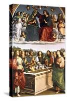 The Crowning of the Virgin (Oddi Alta), 1502-1503-Raphael-Stretched Canvas