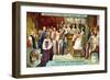 The Crowning of Victoria, Queen of England in 1837-null-Framed Giclee Print