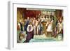 The Crowning of Victoria, Queen of England in 1837-null-Framed Giclee Print