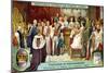 The Crowning of Victoria, Queen of England in 1837-null-Mounted Giclee Print