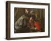 The Crowning with Thorns and the Mocking of Christ (Oil on Canvas)-Hendrick Ter Brugghen-Framed Giclee Print