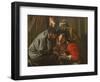 The Crowning with Thorns and the Mocking of Christ (Oil on Canvas)-Hendrick Ter Brugghen-Framed Giclee Print