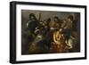 The Crowning with Thorns-Valentin Boullogne-Framed Giclee Print