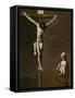 The Crucified Christ with a Painter, c.1650-Francisco de Zurbaran-Framed Stretched Canvas