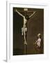 The Crucified Christ with a Painter, c.1650-Francisco de Zurbaran-Framed Giclee Print