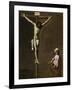 The Crucified Christ with a Painter, c.1650-Francisco de Zurbaran-Framed Giclee Print