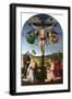 The Crucified Christ with the Virgin Mary, Saints and Angels (The Mond Crucifixion), C.1502-03 (Oil-Raphael (1483-1520)-Framed Giclee Print