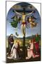 The Crucified Christ with the Virgin Mary, Saints and Angels (The Mond Crucifixion), C.1502-03 (Oil-Raphael (1483-1520)-Mounted Giclee Print