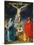 The Crucified Christ with the Virgin Mary, Saints John the Baptist and Mary Magdalene-Sir Anthony Van Dyck-Stretched Canvas