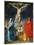 The Crucified Christ with the Virgin Mary, Saints John the Baptist and Mary Magdalene-Sir Anthony Van Dyck-Stretched Canvas