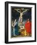The Crucified Christ with the Virgin Mary, Saints John the Baptist and Mary Magdalene-Sir Anthony Van Dyck-Framed Giclee Print