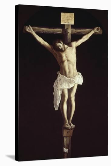 The Crucified Christ-Francisco de Zurbarán-Stretched Canvas