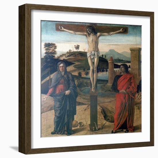 The Crucifixion, 1465-Giovanni Bellini-Framed Giclee Print