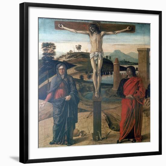 The Crucifixion, 1465-Giovanni Bellini-Framed Giclee Print