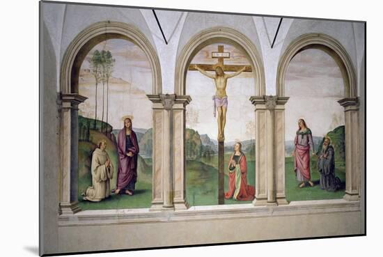 The Crucifixion, 1494-96-Pietro Perugino-Mounted Giclee Print
