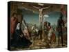 The Crucifixion, 1509-Juan de Flandes-Stretched Canvas