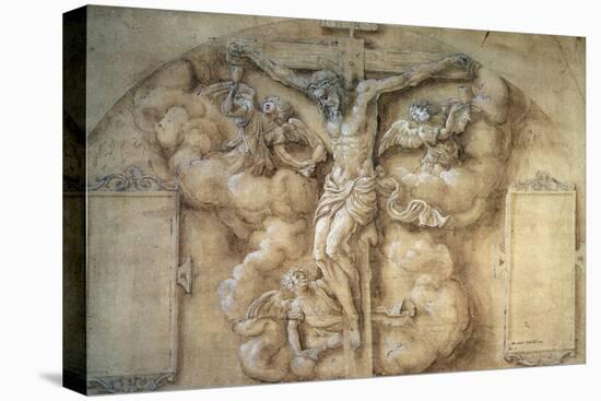 The Crucifixion, 1547-Giulio Campi-Stretched Canvas