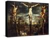 The Crucifixion, 1554-55-Jacopo Robusti Tintoretto-Stretched Canvas