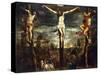 The Crucifixion, 1554-55-Jacopo Robusti Tintoretto-Stretched Canvas