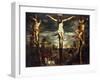 The Crucifixion, 1554-55-Jacopo Robusti Tintoretto-Framed Giclee Print