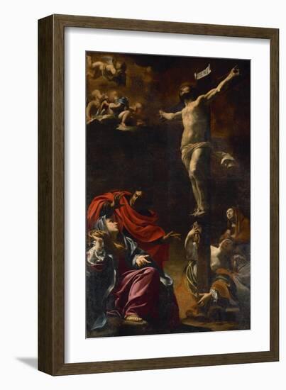 The Crucifixion, 1621-22-Simon Vouet-Framed Giclee Print