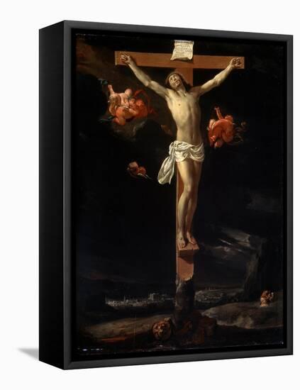 The Crucifixion, 1637-Charles Le Brun-Framed Stretched Canvas