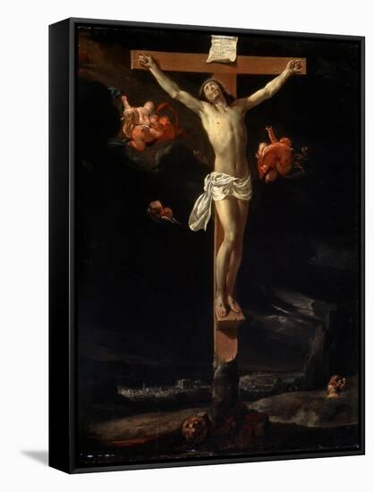 The Crucifixion, 1637-Charles Le Brun-Framed Stretched Canvas