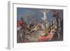 The Crucifixion, 1724-25-Giovanni Battista Tiepolo-Framed Giclee Print