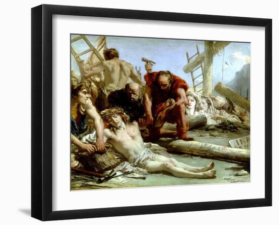 The Crucifixion, 1772-Giovanni Domenico Tiepolo-Framed Giclee Print