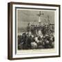 The Crucifixion, a Scene from a Passion Play Performed by British Columbia Indians, Near Vancouver-null-Framed Giclee Print