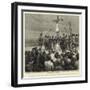 The Crucifixion, a Scene from a Passion Play Performed by British Columbia Indians, Near Vancouver-null-Framed Giclee Print