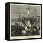 The Crucifixion, a Scene from a Passion Play Performed by British Columbia Indians, Near Vancouver-null-Framed Stretched Canvas