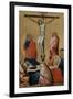 The Crucifixion and the Lamentation-Barna da Siena-Framed Giclee Print