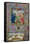 The Crucifixion and the Last Supper (Vellum)-Bartolomeo Della Gatta-Framed Stretched Canvas