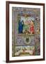 The Crucifixion and the Last Supper (Vellum)-Bartolomeo Della Gatta-Framed Giclee Print