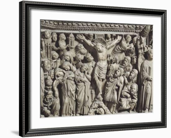 The Crucifixion, by Pisano-null-Framed Photographic Print