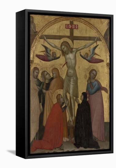 The Crucifixion, C.1370-Francescuccio Ghissi-Framed Stretched Canvas