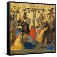 The Crucifixion, c.1380-Andrea Vanni-Framed Stretched Canvas