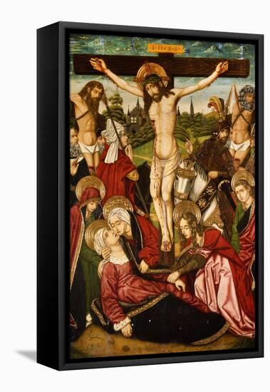 The Crucifixion, C.1480-90-Martin Bernat-Framed Stretched Canvas