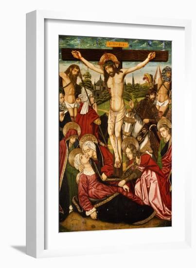 The Crucifixion, C.1480-90-Martin Bernat-Framed Giclee Print