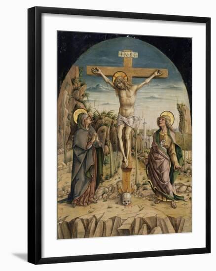 The Crucifixion, C.1487-Carlo Crivelli-Framed Giclee Print