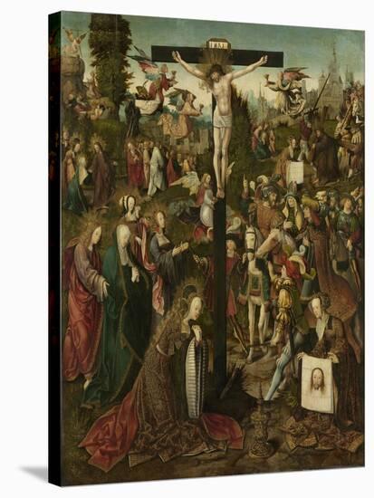 The Crucifixion, C.1507-C.1510-Jacob Cornelisz van Oostsanen-Stretched Canvas