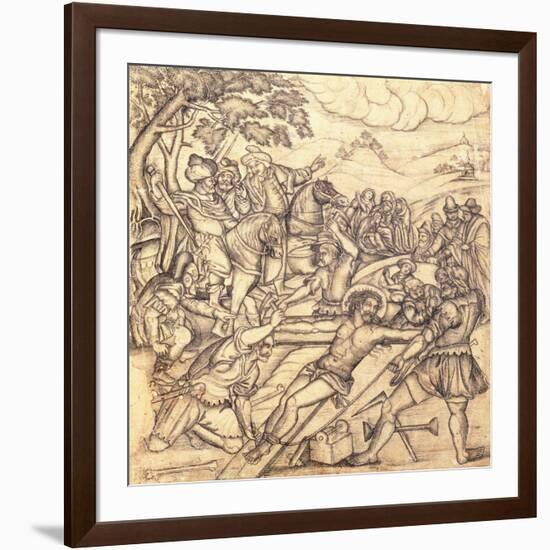 The Crucifixion, C.1650-null-Framed Giclee Print