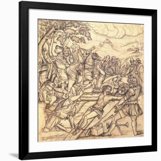 The Crucifixion, C.1650-null-Framed Giclee Print